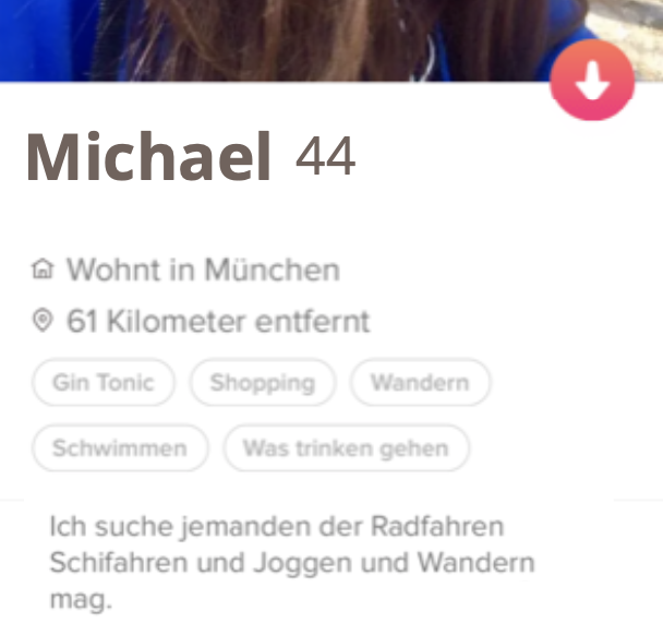 Männer bei Tinder anschreiben