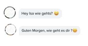 Tinder Anschreiben Muster