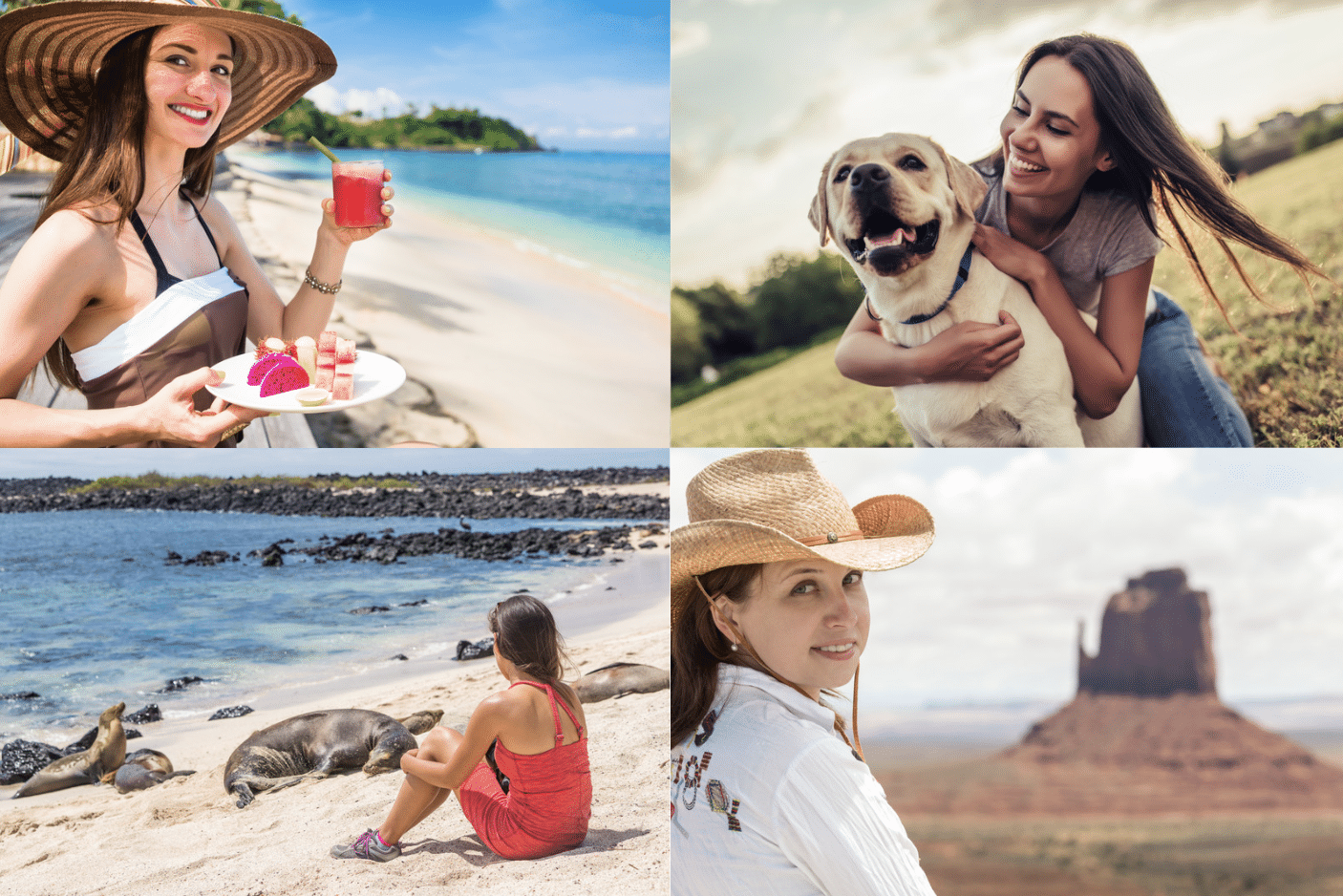 Frauen mit Fotos anschreiben