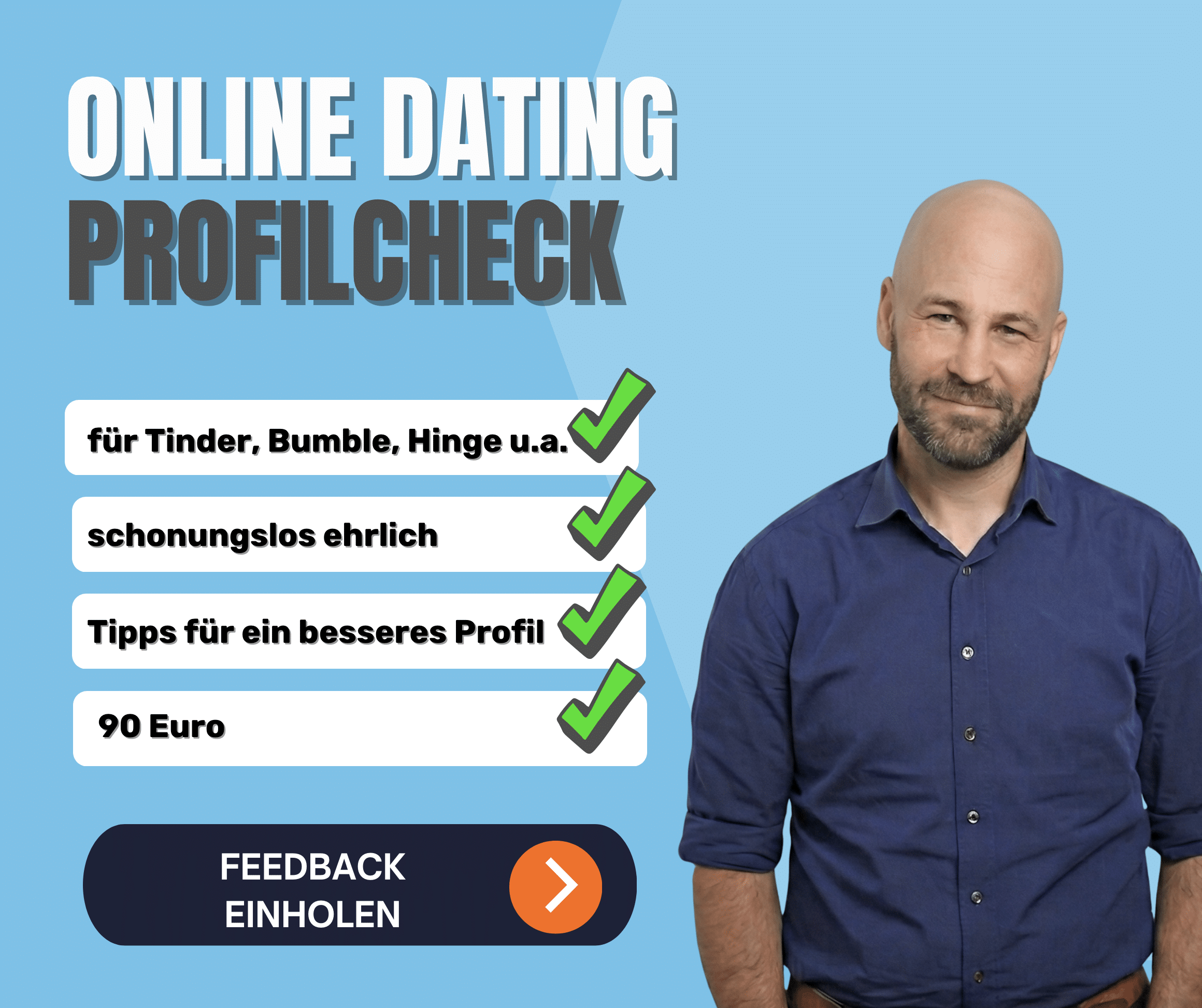 Markus Dobler macht den Online Dating Profilcheck